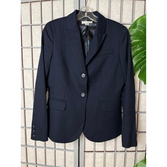 Pendleton blazer, 100% Virgin Wool, Navy Blue, Size 8 - Picture 1 of 10